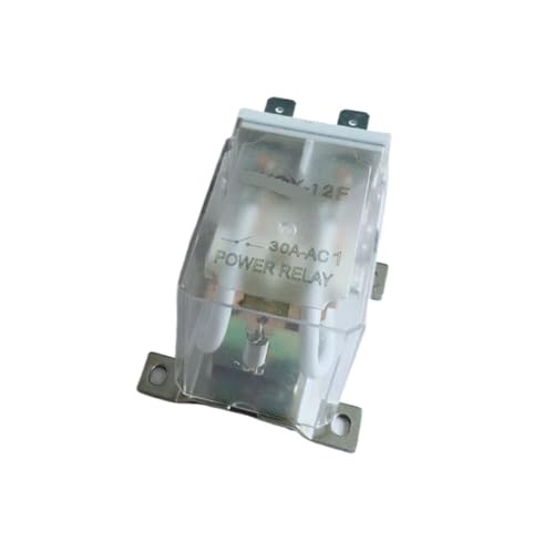Relé JQX-12F/2Z de 30 A y 8 pines electromagnético CC 12V para cajas de control