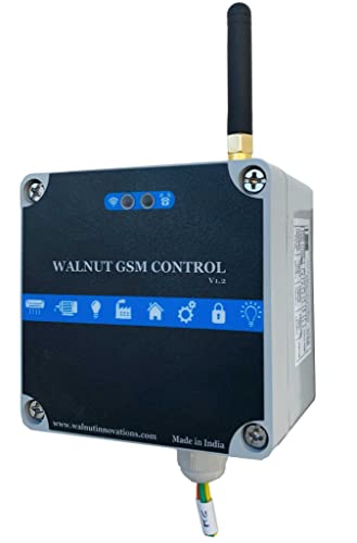 Image of Walnut Innovations GSM Mobile Switch 2 Relay Control, White,ABS Body