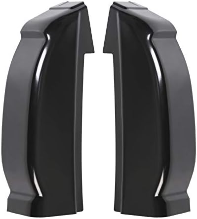 ECOTRIC Pair Cab Corners Compatible with 1999-2007 Chevy Silverado GMC Sierra 4 Dr Crew Cab LH & RH