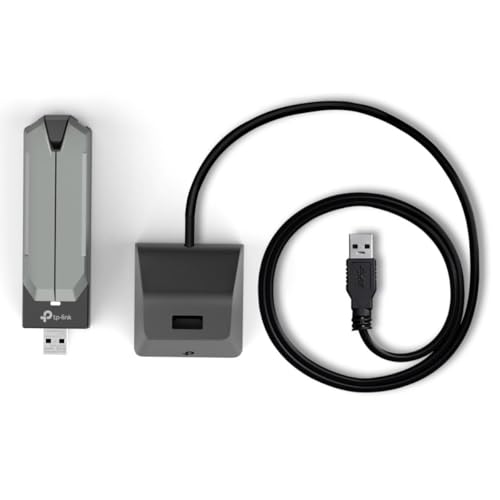 Image of TP-Link Archer TBE400UH Wi-Fi 7 WLAN Stick for PC, BE6500 Tri-Band USB WLAN Adapter with High Performance Antenna, MU-MIMO, WPA3, USB 3.0, Only Compatible with Windows 10 /11