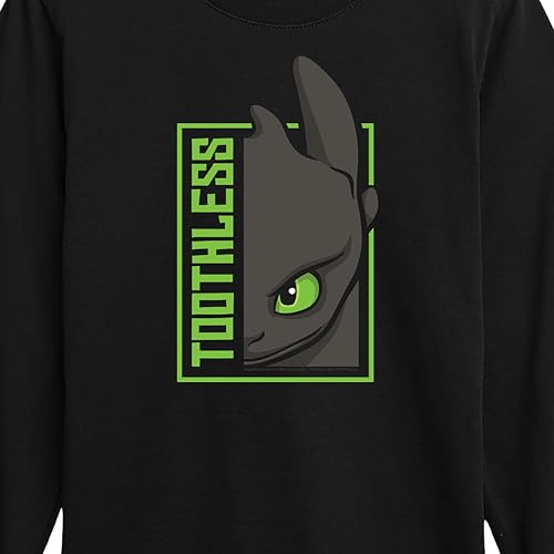 How to Train Your Dragon - Toothless - Toddler & Youth Long Sleeve Graphic T-Shirt3