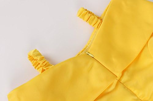 Elegante effen geploode md-jurk met rem Marneblauwe md-jurk voor dames Gemaakt n talë