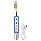 UMDHAIYI Jade Valutazione Luce 3 Sorgente di Luce Stepless Dimming LED Giada Identificazione Torcia per Gioielli (Blu)