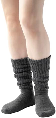 （10:30時点） [ホカロン] 靴下 レディース あったか ルームソックス 赤外線発熱ファイバー 裏起毛 パイル 冬 防寒 冷え取り 21.5-24.5cm チャコール 1足