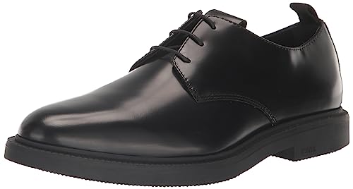 Image of BOSS Men's Larry Brush Off Leather Derby Dress Shoe