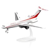 JhavexToy Flugzeug Modelle, Flugzeug Spielzeug Metallmodell 1/400 Skala Diecast Flugzeugmodell mit Ständer Miniaturmodelle Pull Back Spielzeug Kinder Spielfahrzeuge für Kinder Geburtstagsgeschenk
