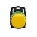 Pilot Light, LED, Yellow, 22mm, 24VAC/DC