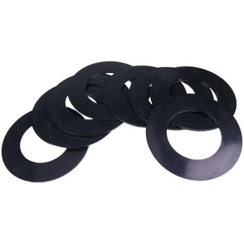 Image of 10PCS 50mm Bucket Pin Shim Set Compatible with Cat Bobcat Deere | For Komatsu Excavator Skid Steer Bucket Pin Shims Kit