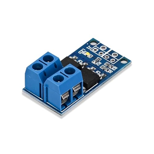 Podazz 10 Stücke Hochleistungs 15A 400W MOSFET Trigger Schalter Antriebsmodul DC 5V-36V Einstellung elektronischer Schalter Steuerplatine