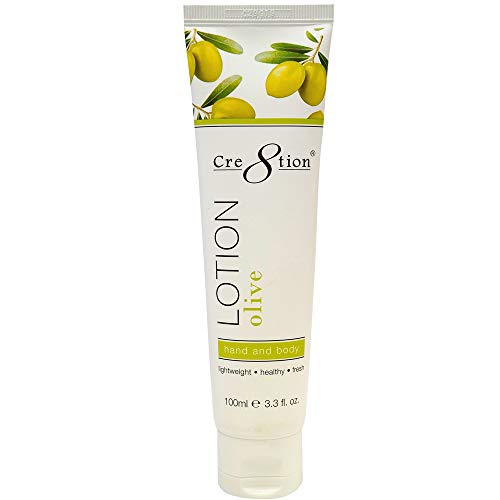 Cre8Tion Spa Hand & Body Lotion Nourishing Skin Lotion Moisturizer From Dryness And Flaking 100 Ml/Fl. 3.3 Oz (Olive) #TOP1