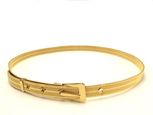 Marshal Belt High Polished 18K Gold Plated Rhodium Plated Omega Waist Belts4