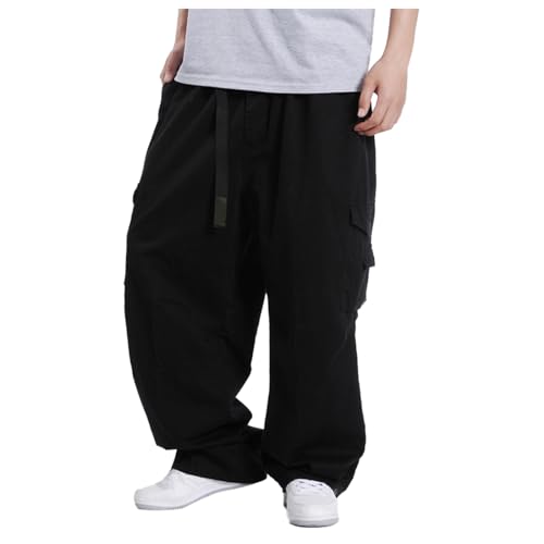 Pantalon décontracté femme grand confort style hip hop avec poches larges
