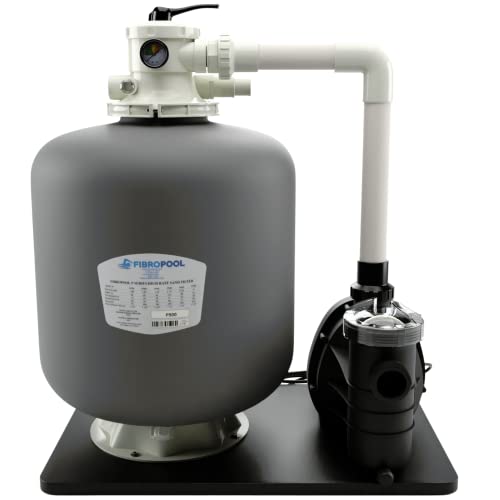 FibroPool FSP21 Sand Filter System - 4500 GPH 1 HP 120V - 20 in - Aluminum
