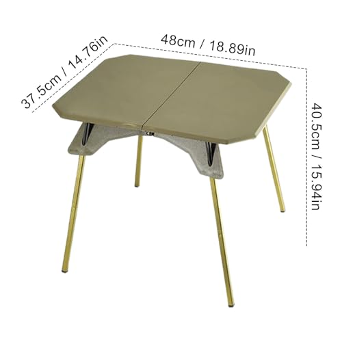 Table de camping pliante légère pour optimiser l'espace sous la tente