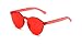 Retro Fashion Sunglasses Pink Red Green Blue Yellow Purple Silver (Classic Red, Multicolored)