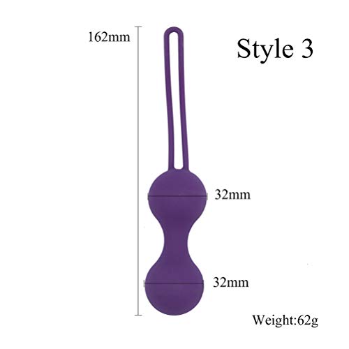 Kit de Bola Kegel para Exercícios Kegel da Artibetter 3 peças Pesa Bolas Apertadas vaginais para Con