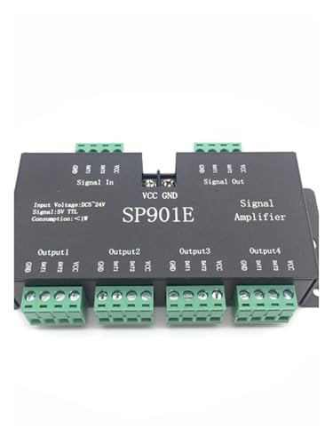 Amplificador de señal SPI SP901E: elimina el parpadeo en tiras LED ws2811 6