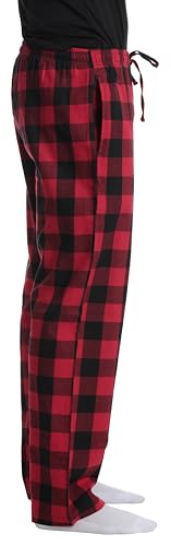 #followme Pajama Pants for Men 45915-10195-RED-S-SIOC - Thumbnail 2