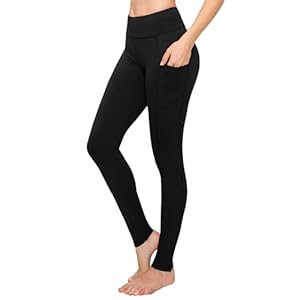 SATINA High Waisted Leggings for Women – Capri, Full Length, Fleece & with Pockets Women’s Leggings …- New