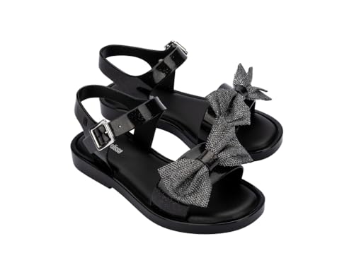 Image of mini melissa Mar Girls Sandals - Bubble Jelly Sandal, Summer Sandals for Girls, Adjustable Ankle Strap, Kids Jelly Shoes