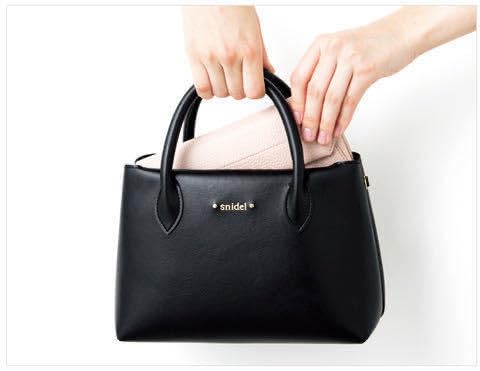 Amazon.co.jp: snidel(スナイデル)レザー調2WAYショルダーバッグ