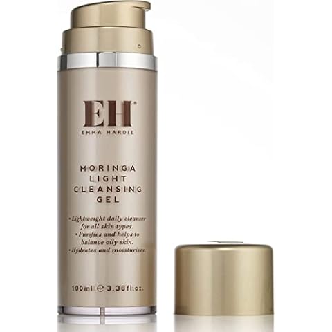 Emma Hardie Moringa Light Cleansing Gel (100ml) - Lightweight & Suitable for all Skin Types. Deeply Cleanses & Minimizes the Appearance of Pores. Purifies & Helps Balance Oily Skin Cover
