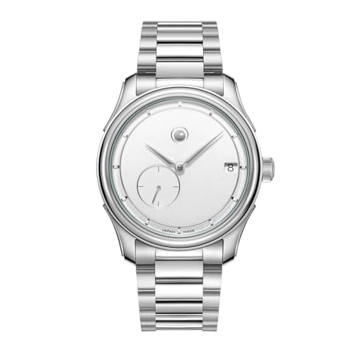 [�[��] ZEROO C4 KEIGO Classic Automatic �r���v �@�B���������� �I�[�g�}�`�b�N �}�C�N�����[�^�[ �T�t�@�C�A�K���X �P�[�X��38mm ZC004SWH [���K�i] (�z���C�g/�P�[�X�J���[�V���o�[)