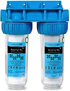 BALSON Plastic PET Ultratwin2X Filter Cartridge (10-Inch, Blue)