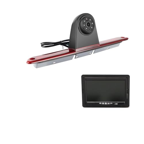 Caméra de recul Sprinter Mercedes Benz W906 W907 avec troisième feu stop et moniteur auto