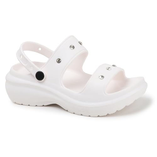 Image of Sukun DMD-KIA Women's Clogs /Sandals with Adjustable Back Strap Ultra Soft & Flexibility Anti Skid Comfortable Waterproof Daily Mules Clogs /Sandals for Women
