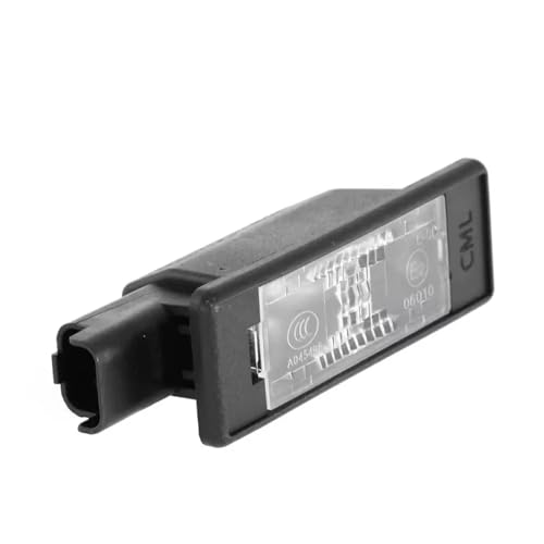 Lámpara de matrícula 6340F0 para Peugeot 3008 que evita multas por luz fundida 3