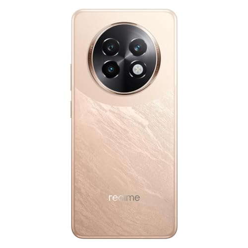 Image of realme 13+ 5G (Victory Gold, 8GB RAM, 128GB Storage) | Dimensity 7300 Energy | 6.67 inch FHD+ AMOLED 120Hz Display | 50MP Sony LYT-600 OIS + 16MP Selfie | 5000mAh | 80W Ultra Charge | Android 15