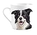plenty gifts 68851 Tasse I Love Border Collies, Keramik, Universal, Einheitsgröße