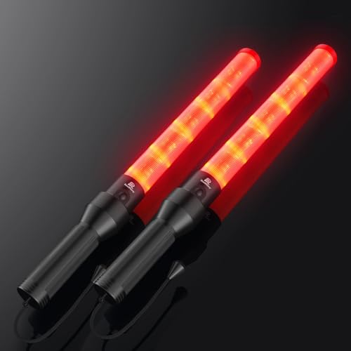 Traffic Wand 21 Inch, 2 Pack Air Traffic Control Lights