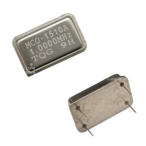 Oscilador De Cuarzo 1 MHz - TTL DIP 4 Pines - MCO 1510A - Cristal Activo