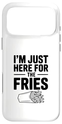 I'm Just Here for the Fries Funny Foodie ���[���A �X�}�z�P�[�X iPhone 17 Pro Max �p