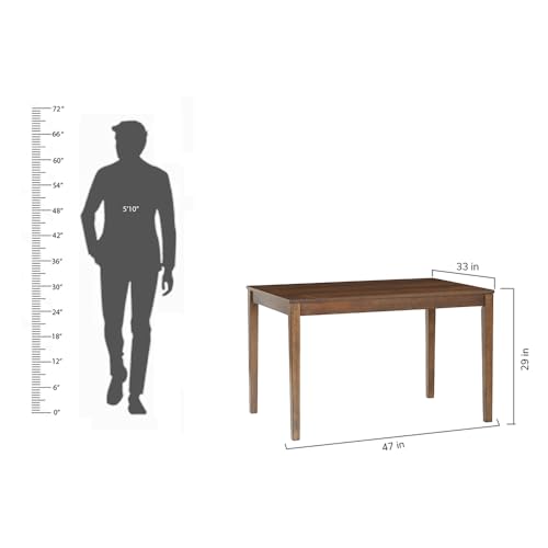 Image of Royaloak Linea Malaysian Wooden 4 Seater Dining Table Set |Solid Mindy Wood Veneer Finish | Solid Rubber Wood Legs | 70mm Apron| Comfort Back Support | Cushioned Seating