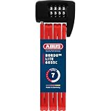 ABUS Bordo Lite 6055C SH serratura a libro - con supporto e codice a combinazione - Serratura a combinazione ultraleggera in acciaio speciale - Livello di sicurezza 7