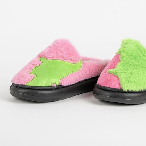 Chaussons Wicked Cerdá en taille 38/39 pantoufles de maison douces et antidérapantes