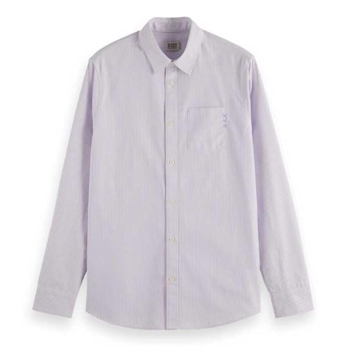 Chemise Oxford homme Scotch & Soda en coton premium texturé haut de gamme