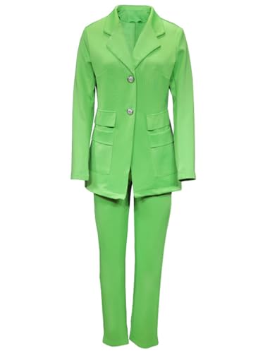 Pantalon smoking et veste à bouton unique : l'excellence du costume deux pièces femme