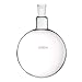Deschem 2000ml 24/40 Round Bottom Glass Flask One Neck 2L Single Neck Ground Joint Boiling Bottle Lab Glassware