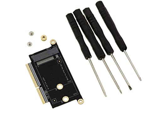 KALEA-INFORMATIQUE M2 NVMe M Key adapter to replace the 22+34 point SSD in a 2016 or 2017 MACBOOK PRO A1708. Includes tools - Image 2