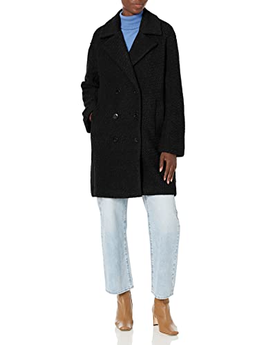 Desigual Women's CHAQ_London, 2000 Black Overcoat, L