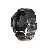 Nylon Watchband Fit for Garmin Fenix 7X Pro 7 EPIX 6X 5X 5 3 HR/Tactix Men Casual Fashion Replacement Wristband(Digital camouflage,Qu ic kf it 22mm)