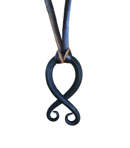 Pendentif Valknut viking collier en étain pour style rock et gothique