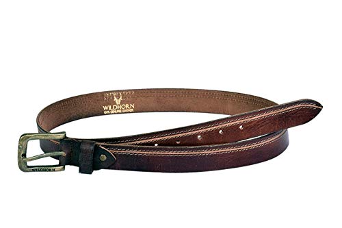 Image of WildHorn Casual Leather Belt for Men