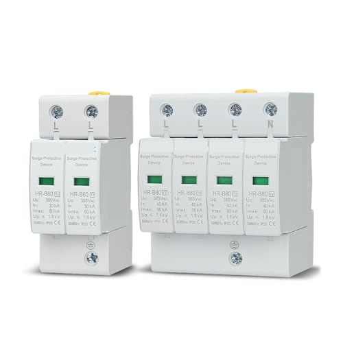 Parasurtenseur SPD 2P AC 275V pour protection contre la foudre 40-60KA