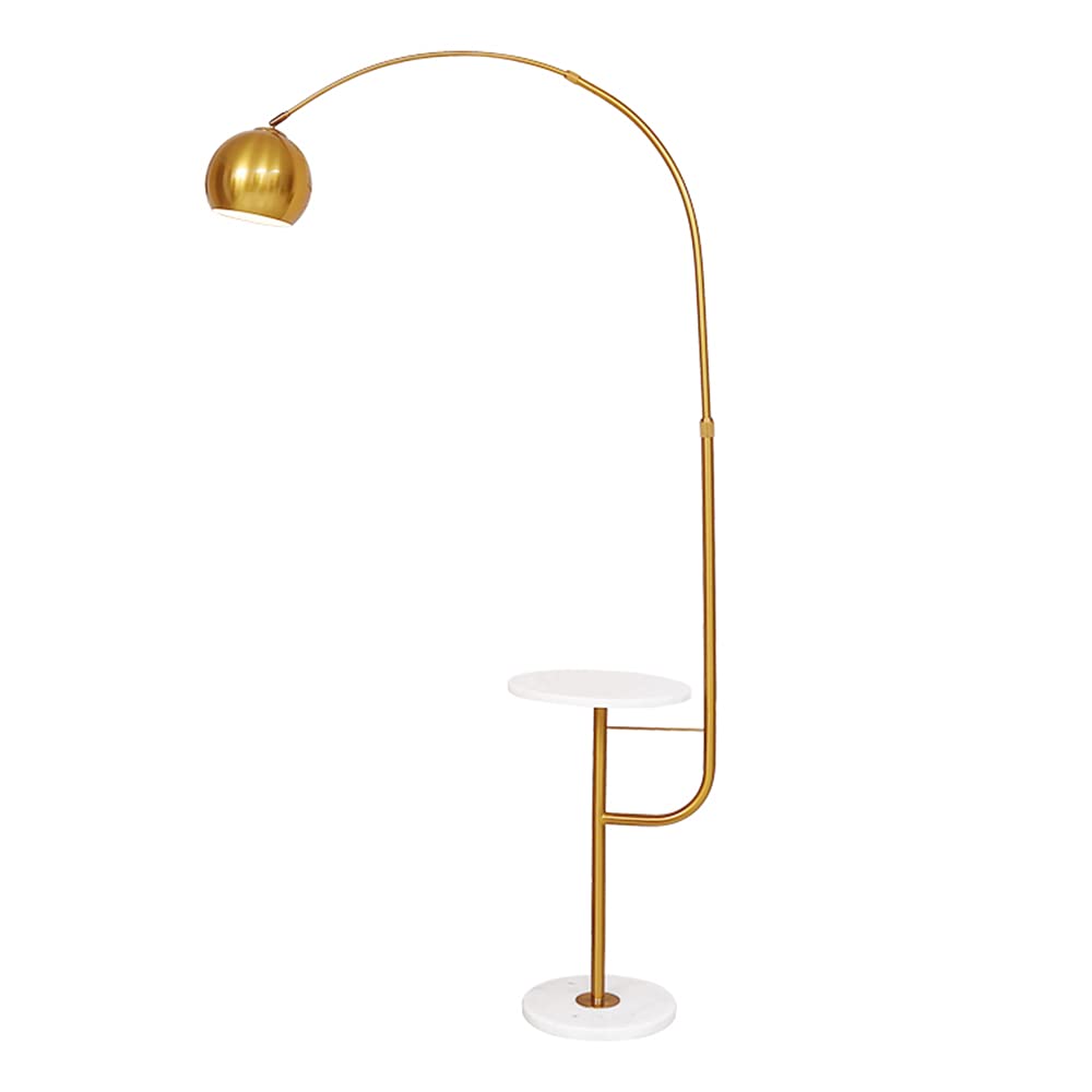 Marble Base Floor Lights Table Lamps Vertical Lighting Floor Lights Metal Lamp Shade Adjustable Standing Lamp Eye Care Standing Reading Lamp E27/E26 Max 60W