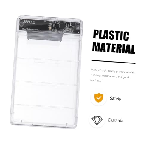 Caja externa para SSD y HDD 2.5 pulg USB 3.0 miniatura 4